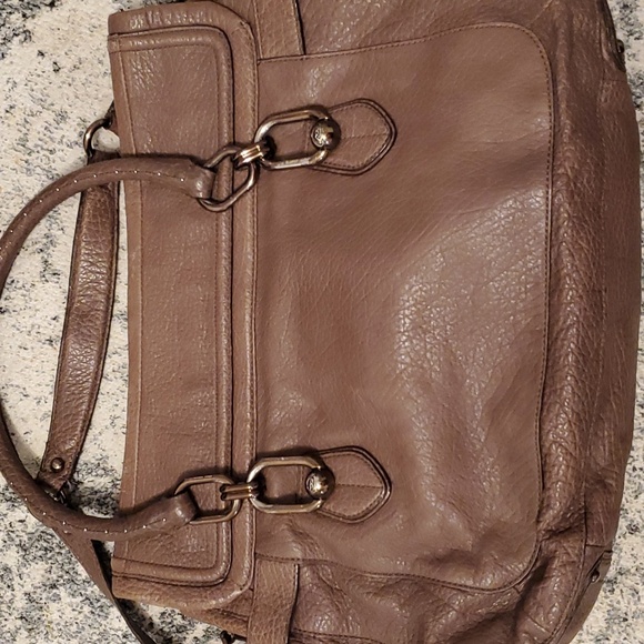 Purple toned COACH satchel - Picture 6 of 12